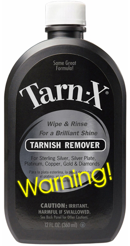 Tarn-X Tarnish Remover ~ Jewelry Cleaner for Silver Gold Copper